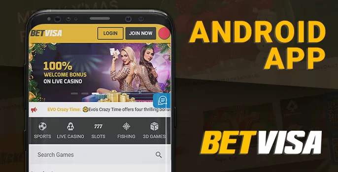 BetVisa Android app for Indonesia players - instructions