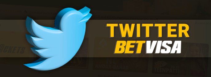 About Twitter account of BetVisa casino site