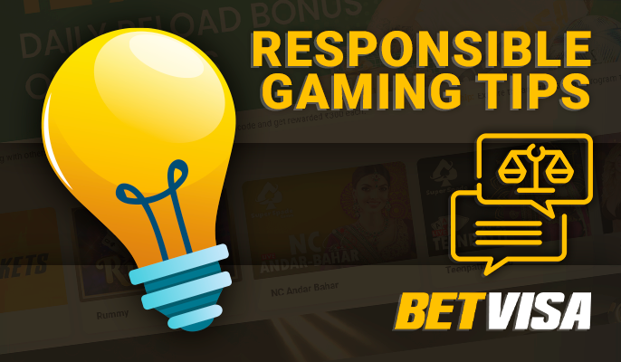Responsible Gaming Tips on BetVisa - Information for Bangladeshi Users
