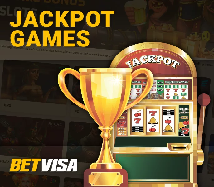 About jackpot games at BetVisa Casino - big winnings for players from Bangladesh