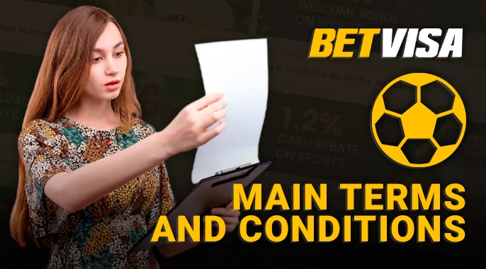 Terms of bonus offers on BetVisa sports events - what to look out for